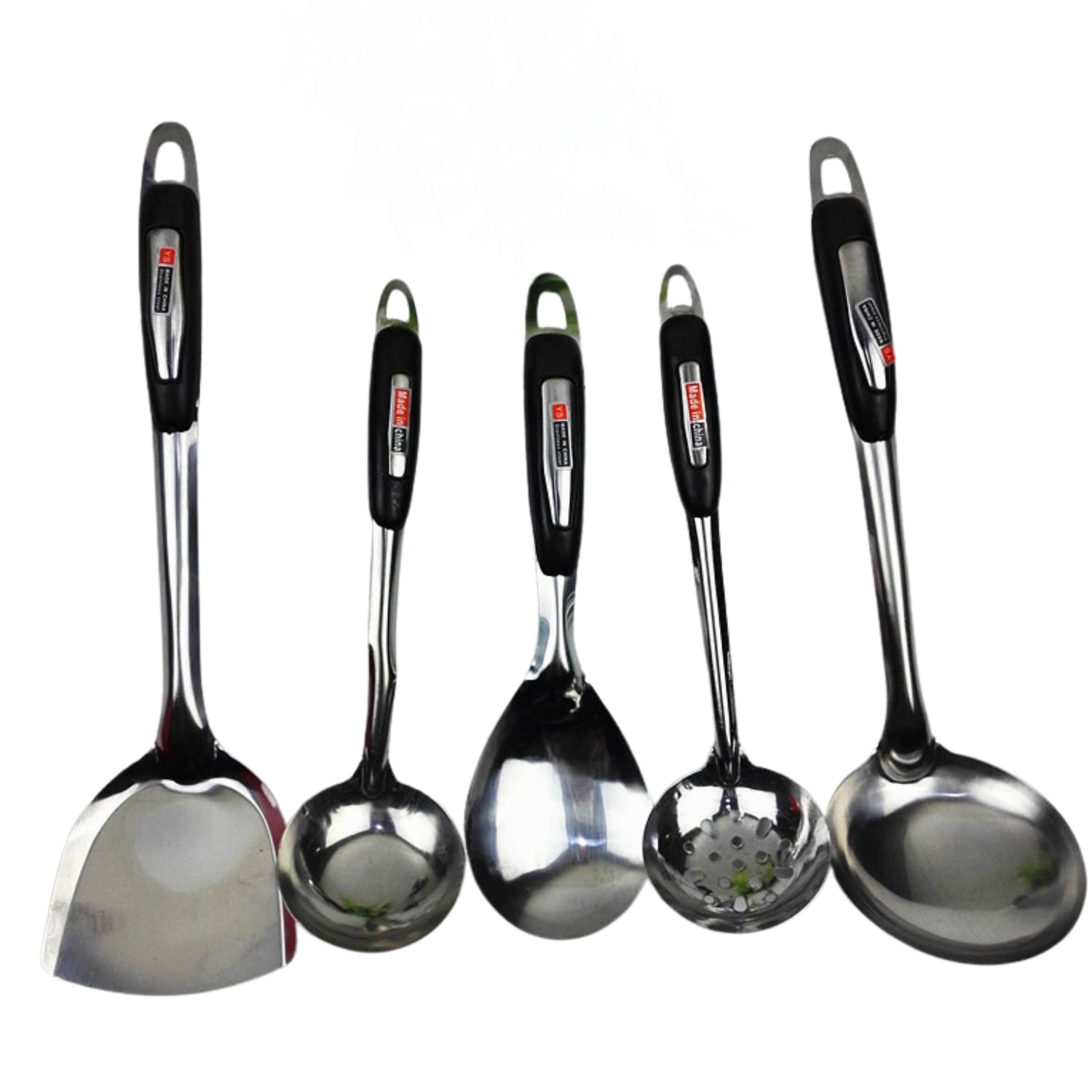 SET 5 PIEZAS UTENSILIOS COCINA CUCHARONES ESPATULA - 1