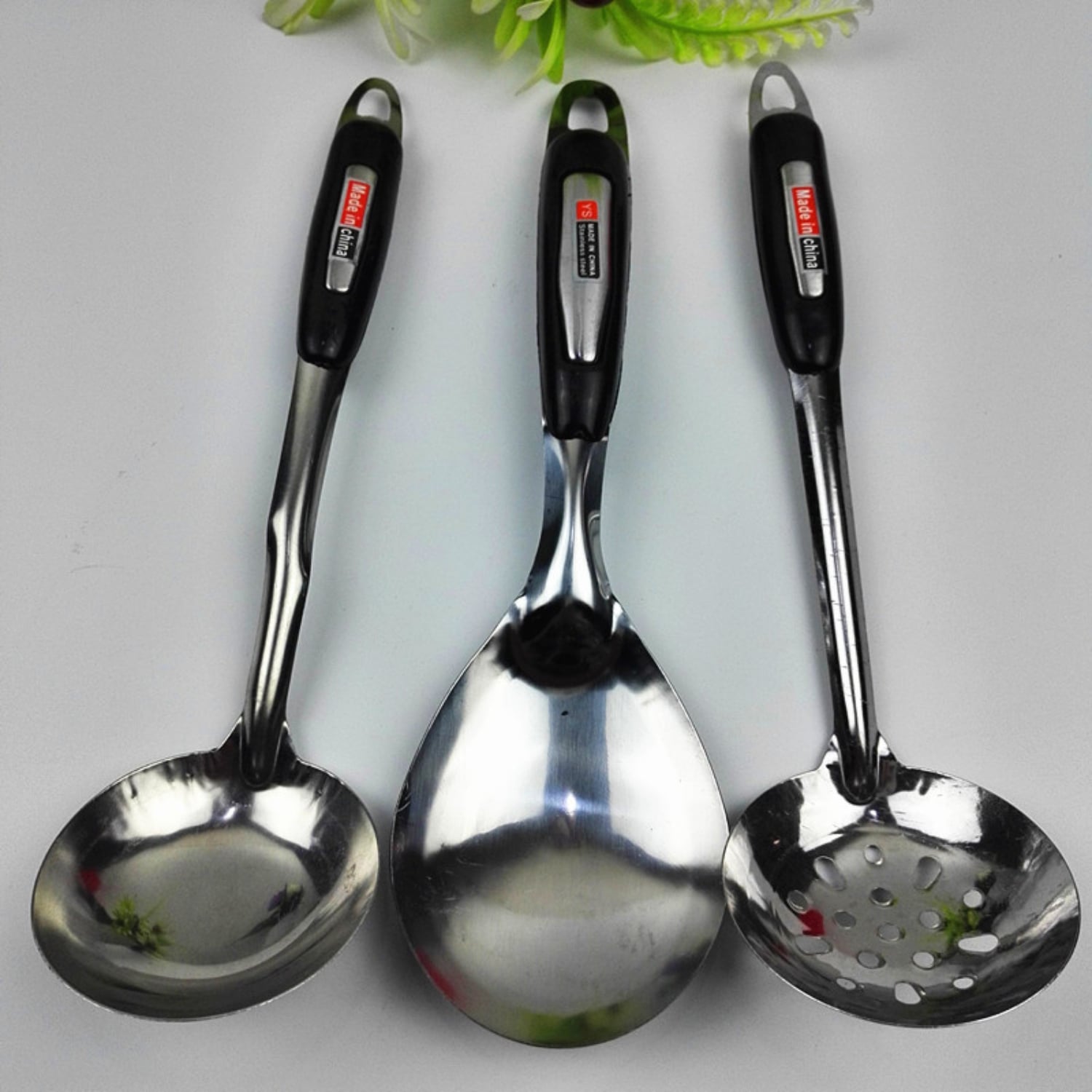 SET 5 PIEZAS UTENSILIOS COCINA CUCHARONES ESPATULA - 2