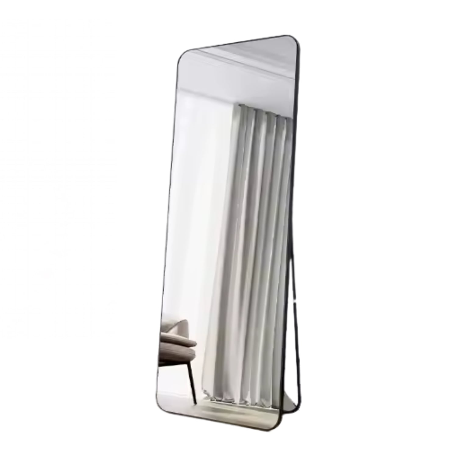 ESPEJO RECTANGULAR DE CUERPO ENTERO 150X40CM CON SOPORTE - 1