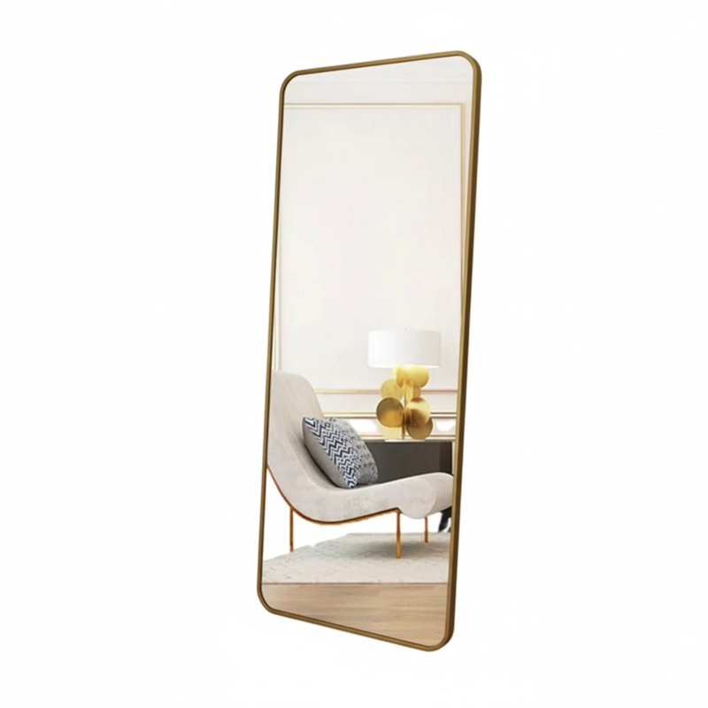 ESPEJO RECTANGULAR DE CUERPO ENTERO 160X50CM CON SOPORTE - 1