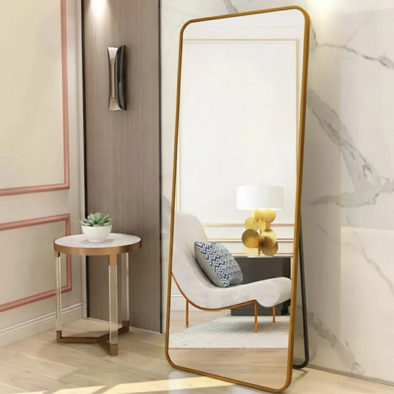 ESPEJO RECTANGULAR DE CUERPO ENTERO 160X50CM CON SOPORTE - 4