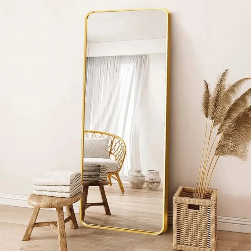 ESPEJO RECTANGULAR DE CUERPO ENTERO 160X50CM CON SOPORTE - 5