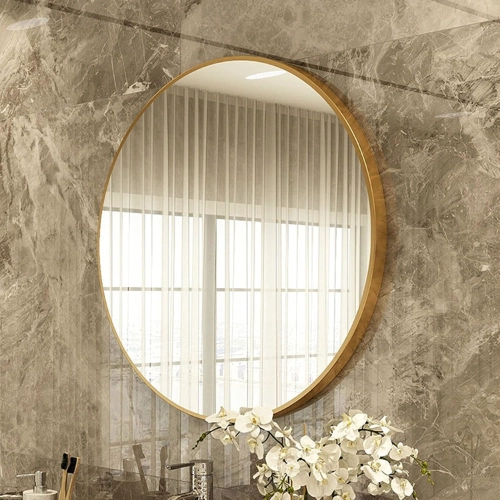 ESPEJO CIRCULAR DE PARED ELEGANTE REDONDO 80CM DE DIAMETRO - 2