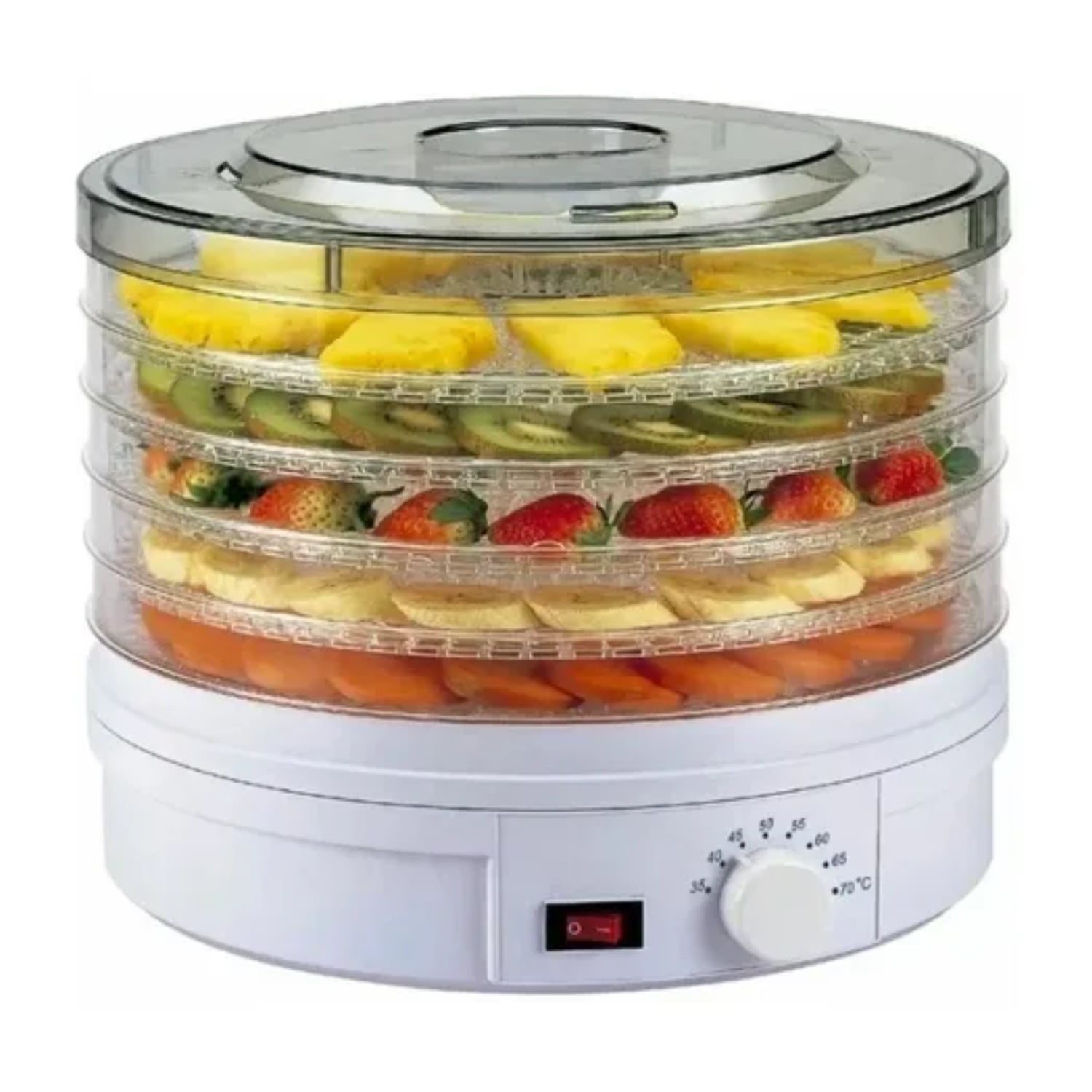DESHIDRATADOR DE ALIMENTOS FRUTAS VERDURAS 220V ELECTRICO - 1