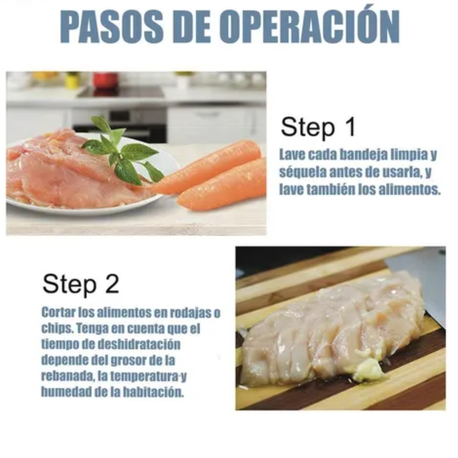 DESHIDRATADOR DE ALIMENTOS FRUTAS VERDURAS 220V ELECTRICO - 5