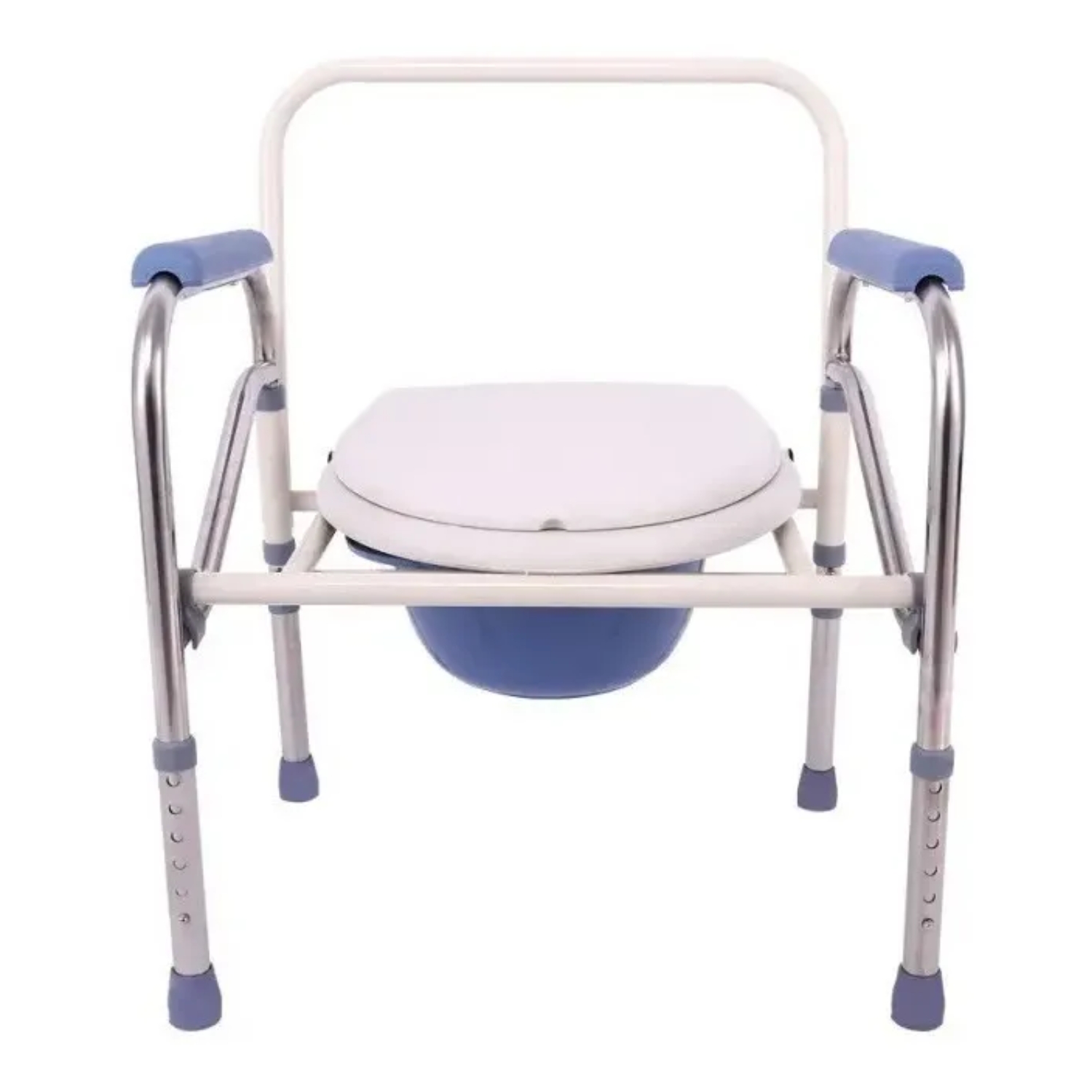 ASIENTO SILLA PORTATIL INODORO DUCHA BAÑO PARA ADULTO MAYOR - 6