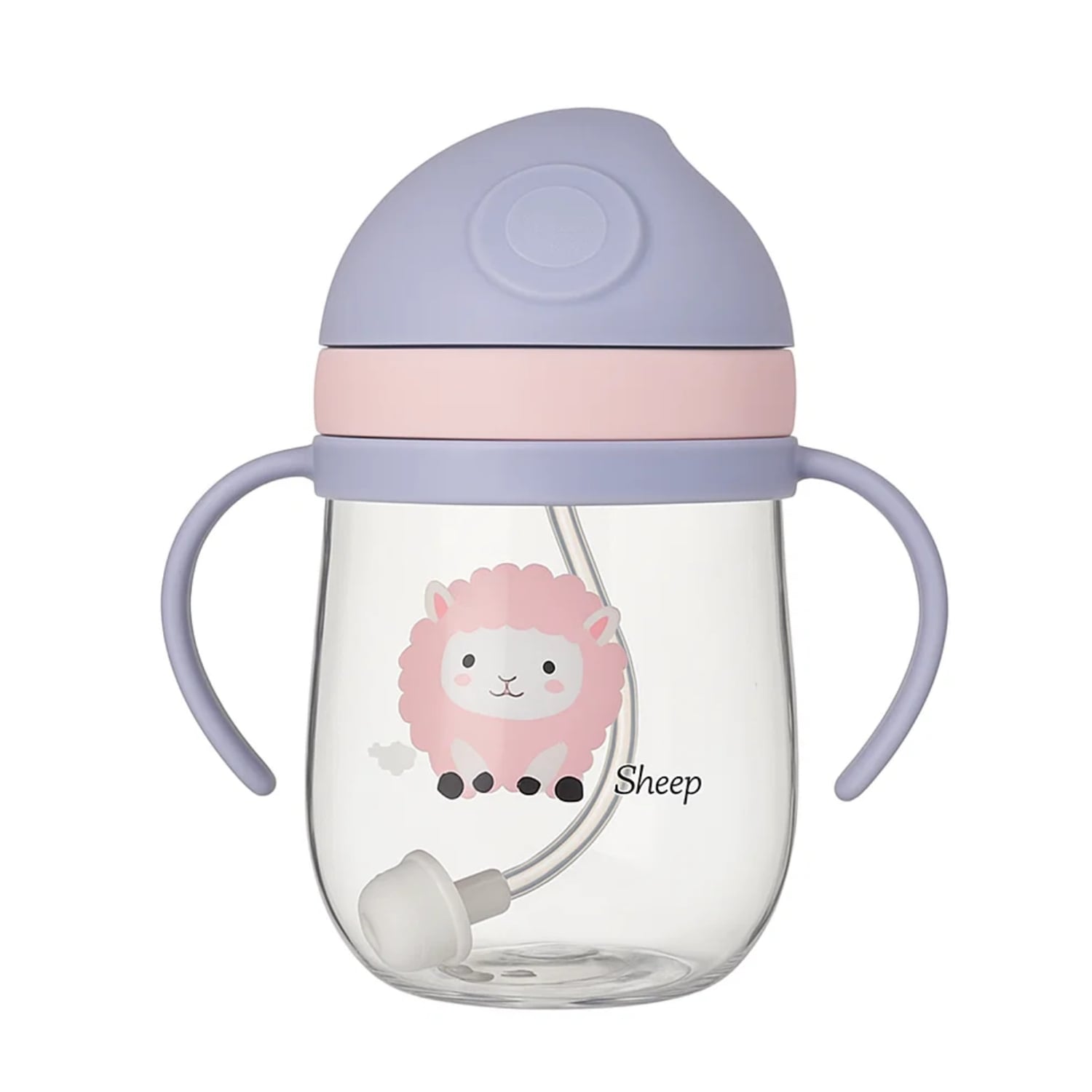 VASO ANTIDERRAME CON ASA BIBERON ENTRENADOR PARA BEBES 250ML - 1