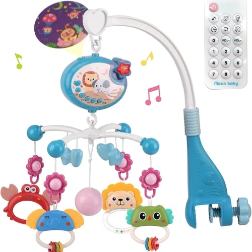 MOVIL GIRATORIO 360 MUSICAL RELAJANTE PARA CUNA BEBE S - 1