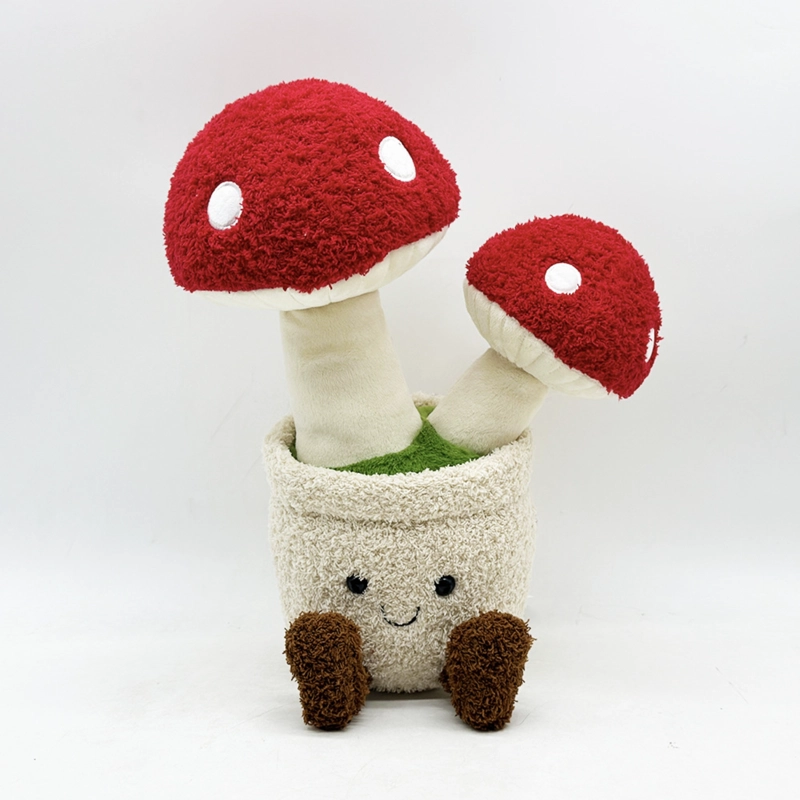 Hongo Kawaii  Planta 30 cm Tierno Ideal para Regalo - 1