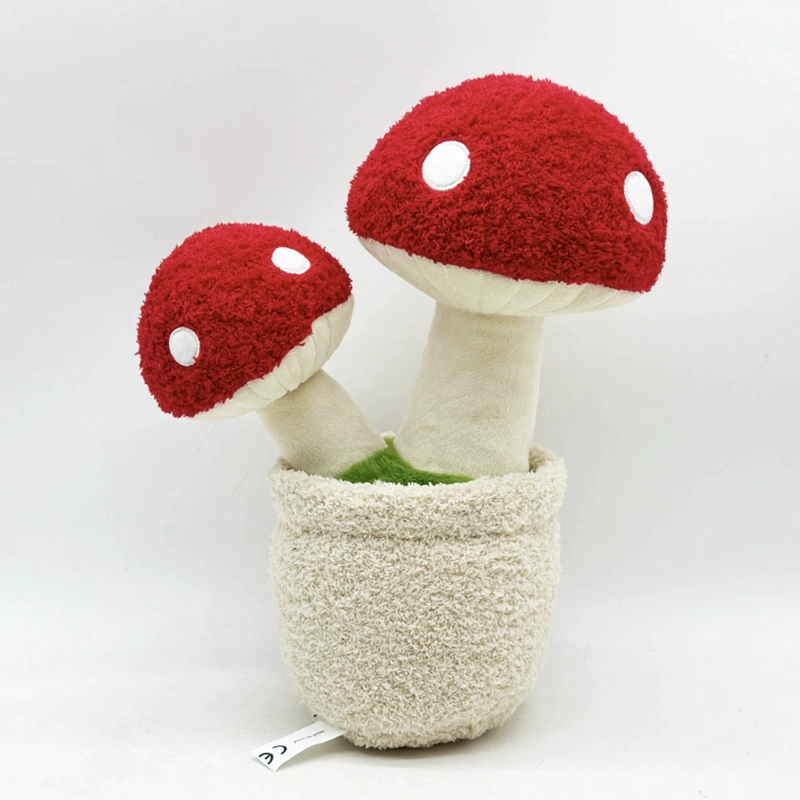 Hongo Kawaii  Planta 30 cm Tierno Ideal para Regalo - 3