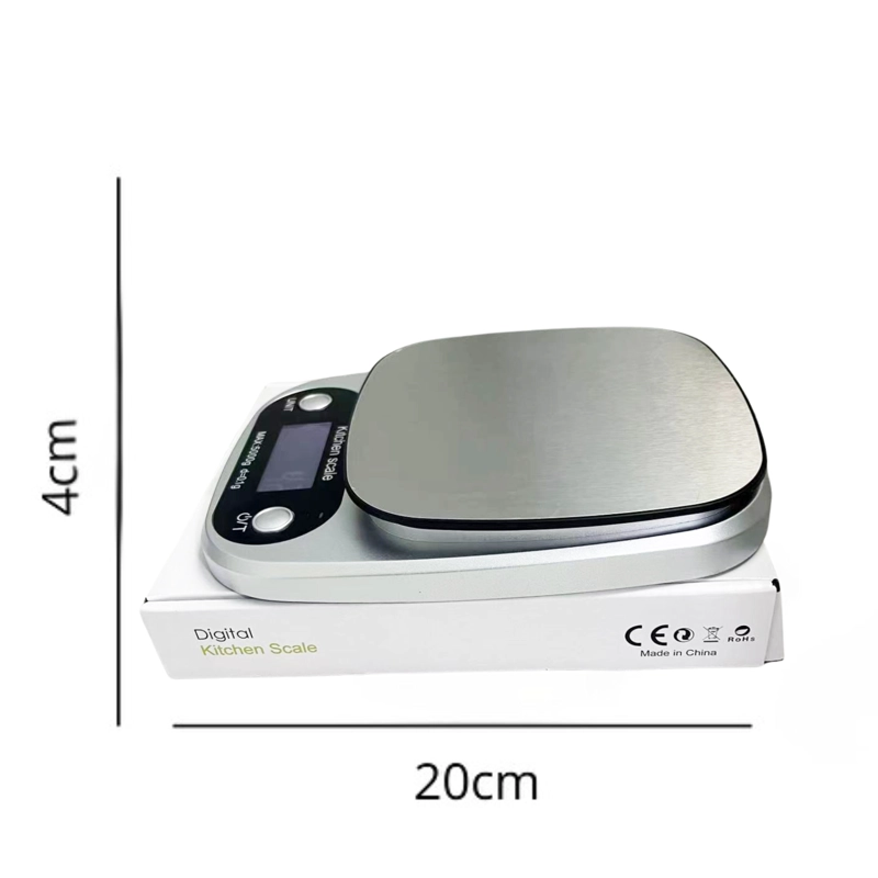 BALANZA GRAMERA PESA DIGITAL DE COCINA 10 KGS CON PILAS - 2