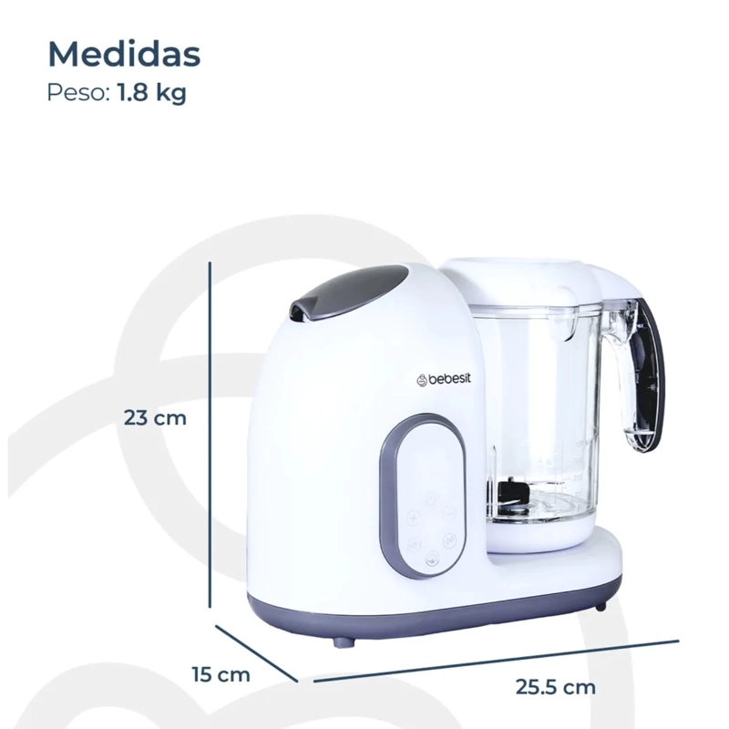 PICATODO LICUADORA DE ALIMENTOS MULTIFUNCIONAL DIGITAL 220V - 8