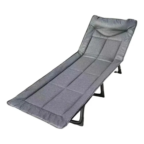 SILLA CAMA REPOSERA PLEGABLE 190CM DESMONTABLE PORTATIL - 1