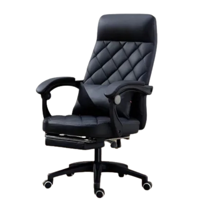 SILLA DE OFICINA ESCRITORIO EJECUTIVA CON REPOSAPIES - 1