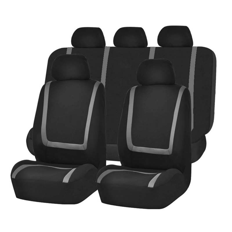 SET CUBRE ASIENTOS FUNDA PROTECTOR UNIVERSAL AUTO 9 PIEZAS - 1