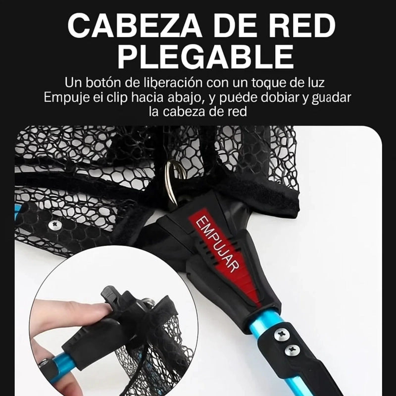 CHINGUILLO RED DE PESCA MALLA PLEGABLE PISCINA TRAMPA CAZA - 3