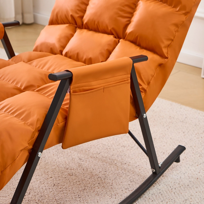 SILLON MECEDORA COMODIDAD INTERIOR EXTERIOR RECLINABLE HOGAR - 5
