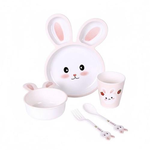 VAJILLA INFANTIL MELAMINA IDEAL PARA BEBE S Y NIÑOS - 1