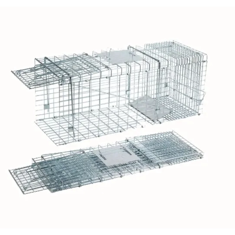 Trampa Jaula Corral Plegable Para Conejos 94x34x37 cm - 3