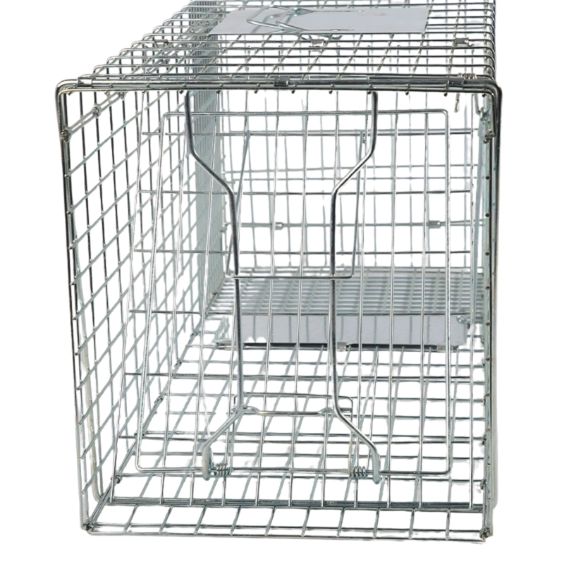 Trampa Jaula Corral Plegable Para Conejos 94x34x37 cm - 4