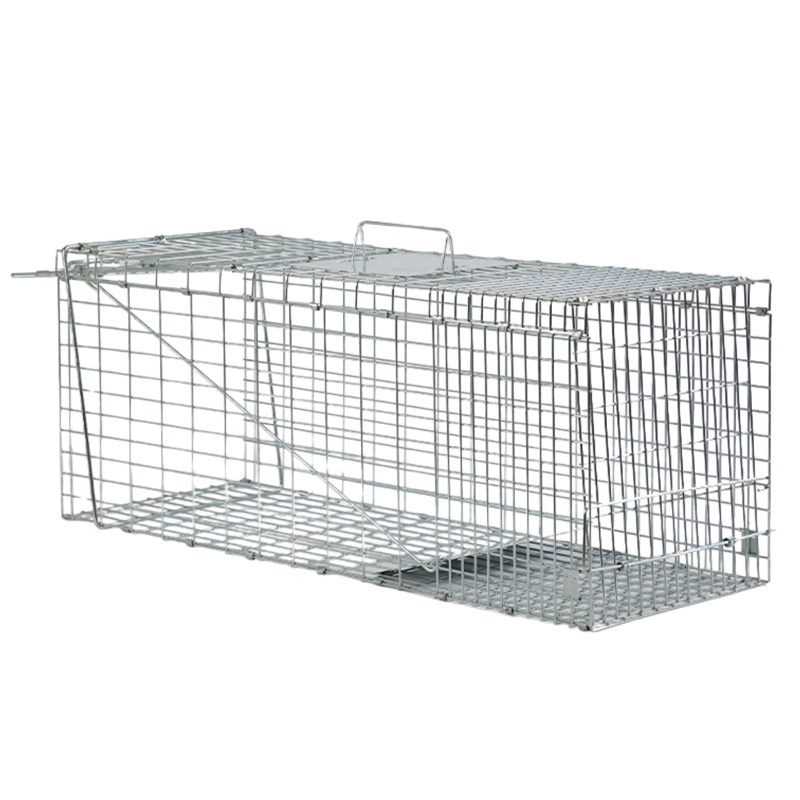 Trampa Jaula Corral Plegable Para Conejos 94x34x37 cm - 5