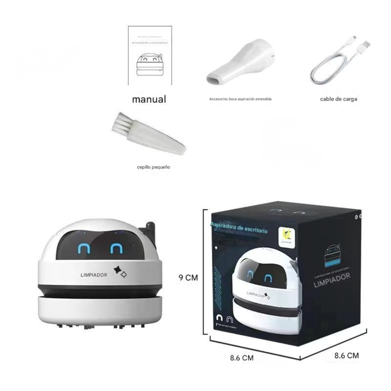 ASPIRADORA USB PORTATIL PARA ESCRITORIO LIMPIEZA RAPIDA - 2
