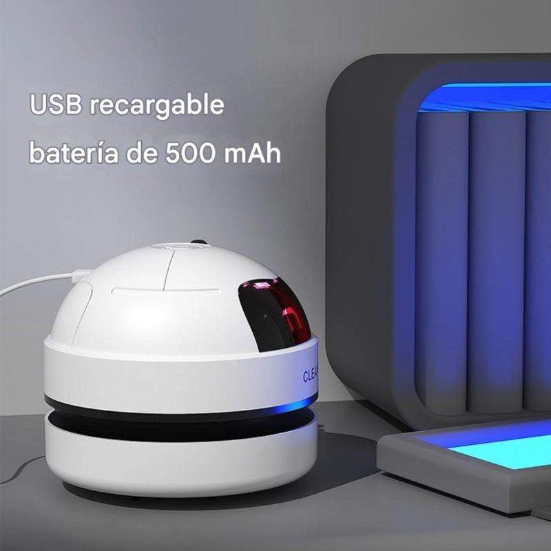 ASPIRADORA USB PORTATIL PARA ESCRITORIO LIMPIEZA RAPIDA - 4