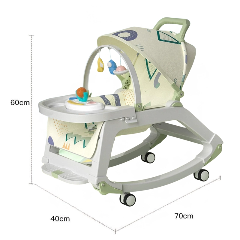 SILLA MECEDORA BEBE  MULTIFUNCIONAL EVOLUTIVA 0 A 3 AÑOS - 2