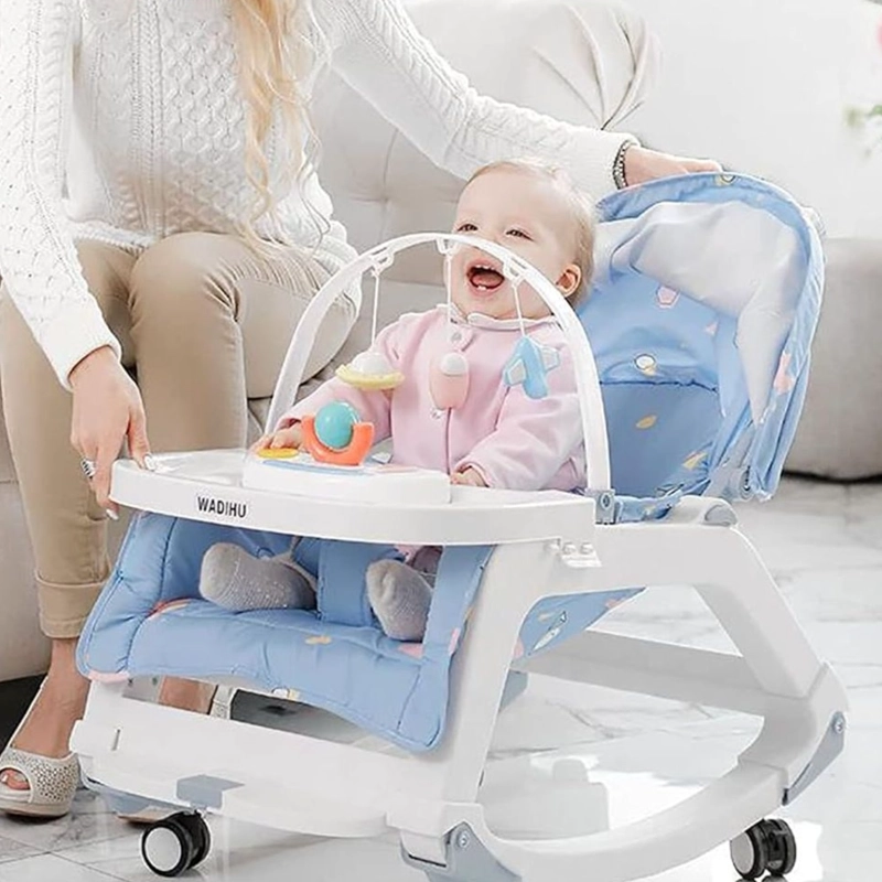 SILLA MECEDORA BEBE  MULTIFUNCIONAL EVOLUTIVA 0 A 3 AÑOS - 4