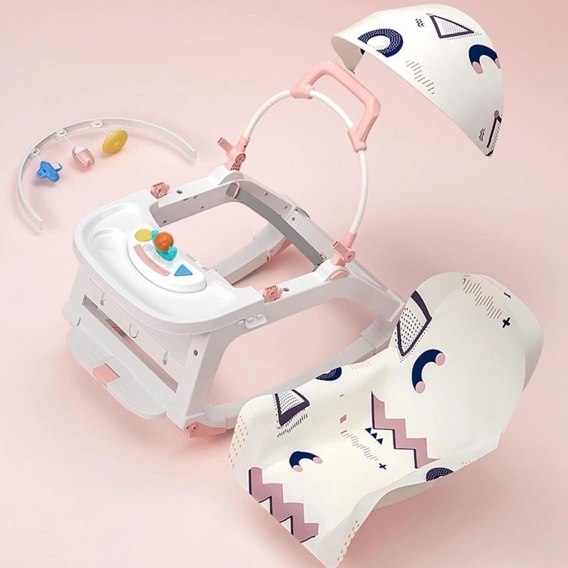 SILLA MECEDORA BEBE  MULTIFUNCIONAL EVOLUTIVA 0 A 3 AÑOS - 4
