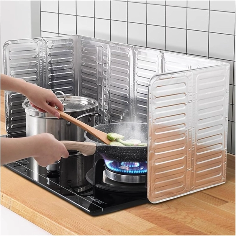PROTECTOR ANTISALPICADURAS DE ACEITE COCINA SET 5 PIEZAS - 2