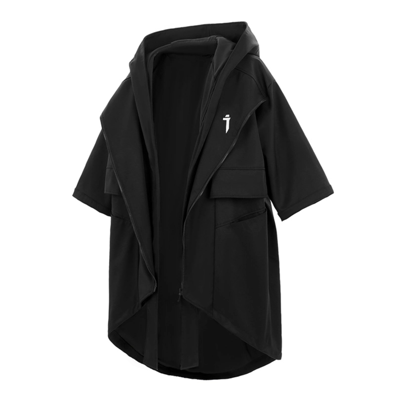 GABARDINA CORTAVIENTOS ESTILO URBANO CON CAPUCHA - 2