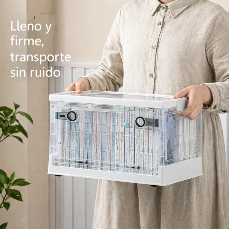 ORGANIZADOR APILABLE PLEGABLE CON TAPAS OFICINA - 5