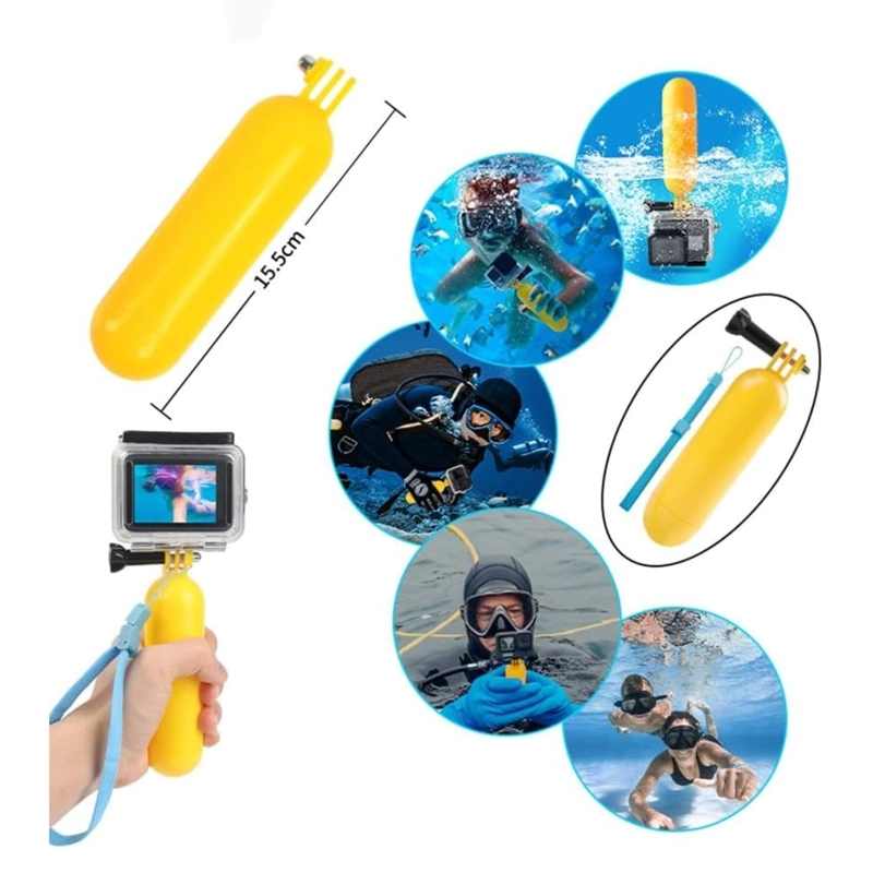 KIT 84 EN 1 ACCESORIOS PARA CAMARAS DEPORTIVAS CON MALETA - 7