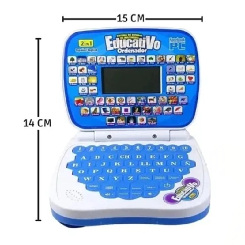 COMPUTADOR DIDACTICO JUGUETE INFANTIL INTERACTIVO PARA NIÑOS - 3