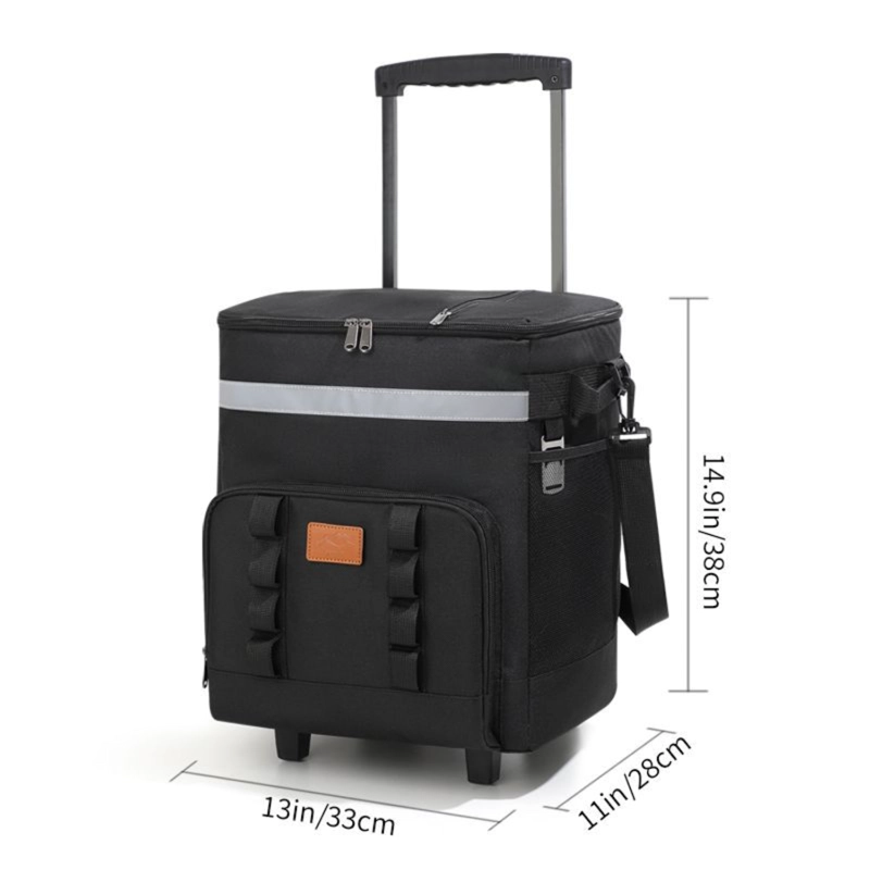BOLSO COOLER PORTATIL CON RUEDAS TE RMICO PARA PICNIC - 2