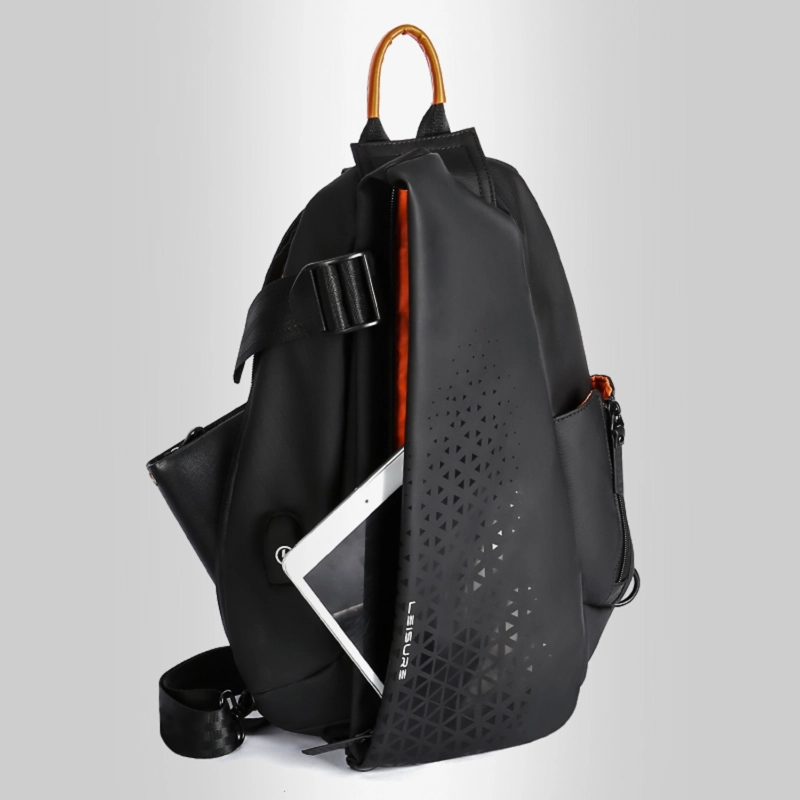 MOCHILA CRUZADA MULTIUSO BOLSO DE HOMBRO CON USB - 6