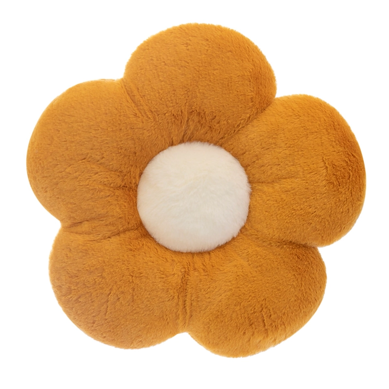COJIN DE SUELO DISEÑO FLOR DE FELPA SUAVE Y ESTE TICO - 1