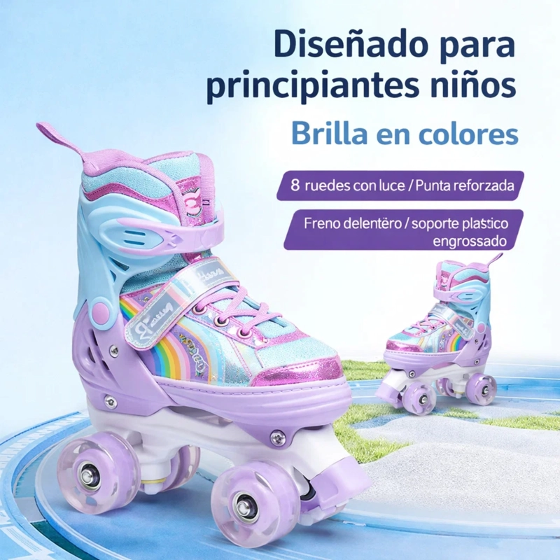 PATINES INFANTILES AJUSTABLES DE ALTA RESISTENCIA - 5