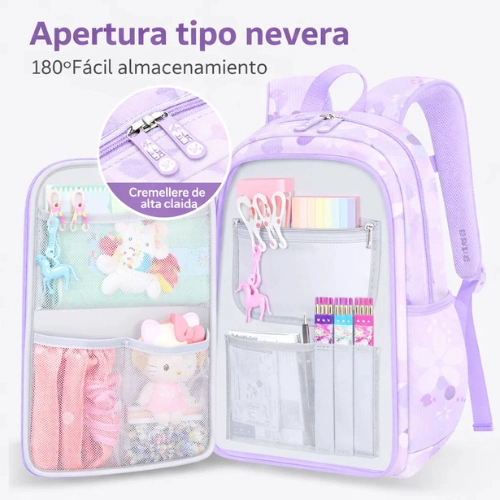 MOCHILA INFANTIL DE ENSUEÑO PARA NIÑAS DISEÑO ERGONOMICO - 4