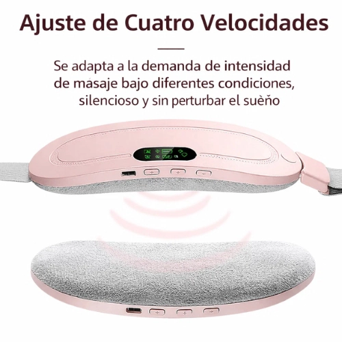 CINTURON TE RMICO MENSTRUAL ELE CTRICO CON MASAJE Y VIBRACION - 4