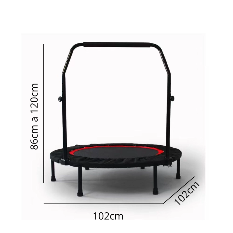 TRAMPOLIN FITNESS 1,02 M CON BARRA EJERCICIO RESISTENTE - 3