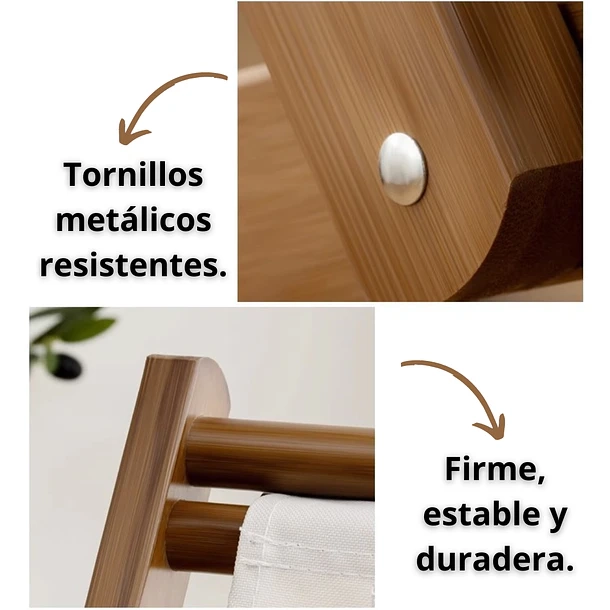 SILLA DE PLAYA REPOSERA PLEGABLE DE LONA Y MADERA EXTERIORES - 3