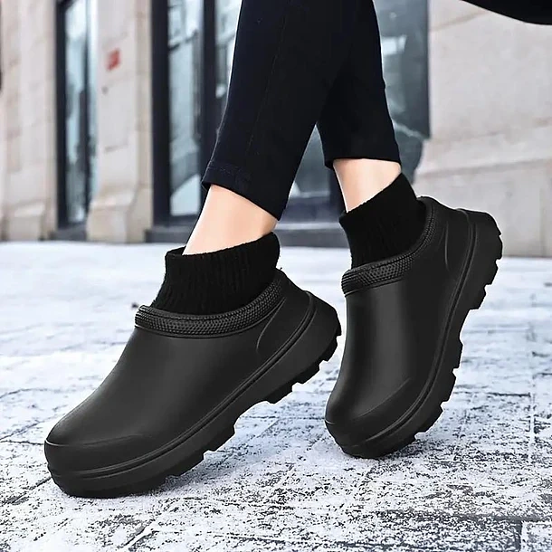 ZAPATOS ZUECOS ANTIDESLIZANTES IMPERMEABLES CONFORT UNISEX - 3