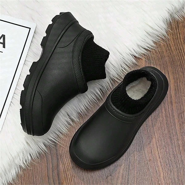 ZAPATOS ZUECOS ANTIDESLIZANTES IMPERMEABLES CONFORT UNISEX - 4