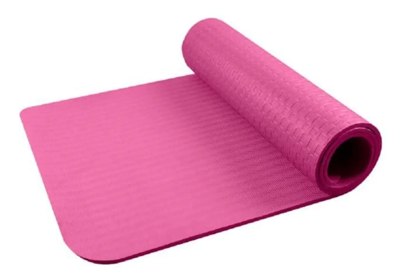 MAT ALFOMBRA DE YOGA TPE 8MM DOBLE COLOR ECO-FRIENDLY - 1