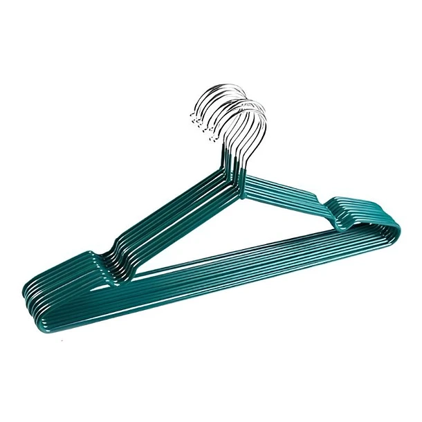 GANCHOS COLGADOR ROPA METALICOS 50 UNIDADES - 1