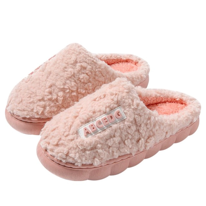 PANTUFLAS DE ALGODON DE OTOÑO E INVIERNO PARA PAREJAS - 1