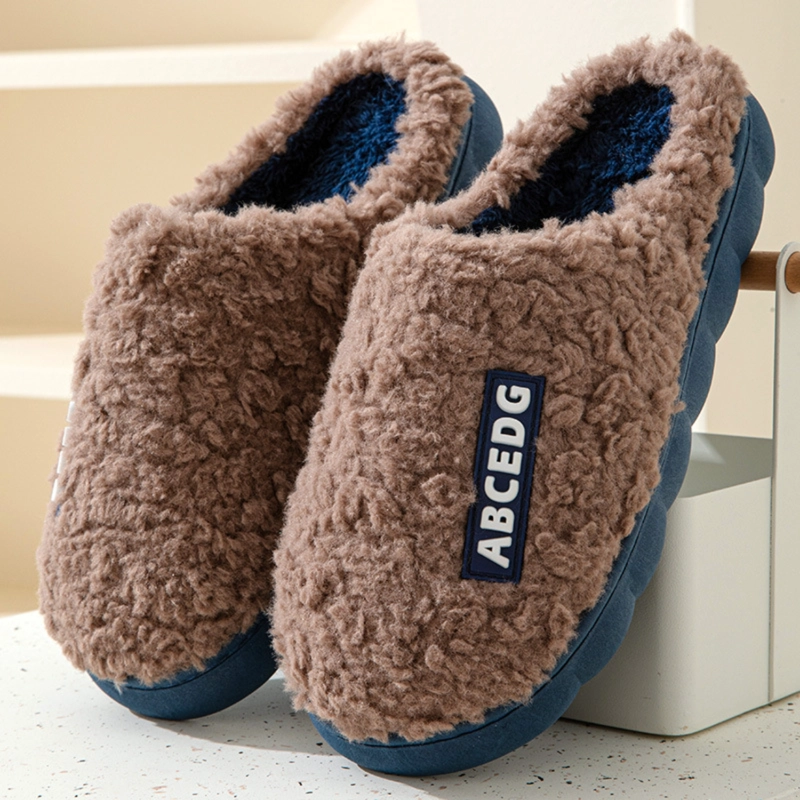 PANTUFLAS DE ALGODON DE OTOÑO E INVIERNO PARA PAREJAS - 2