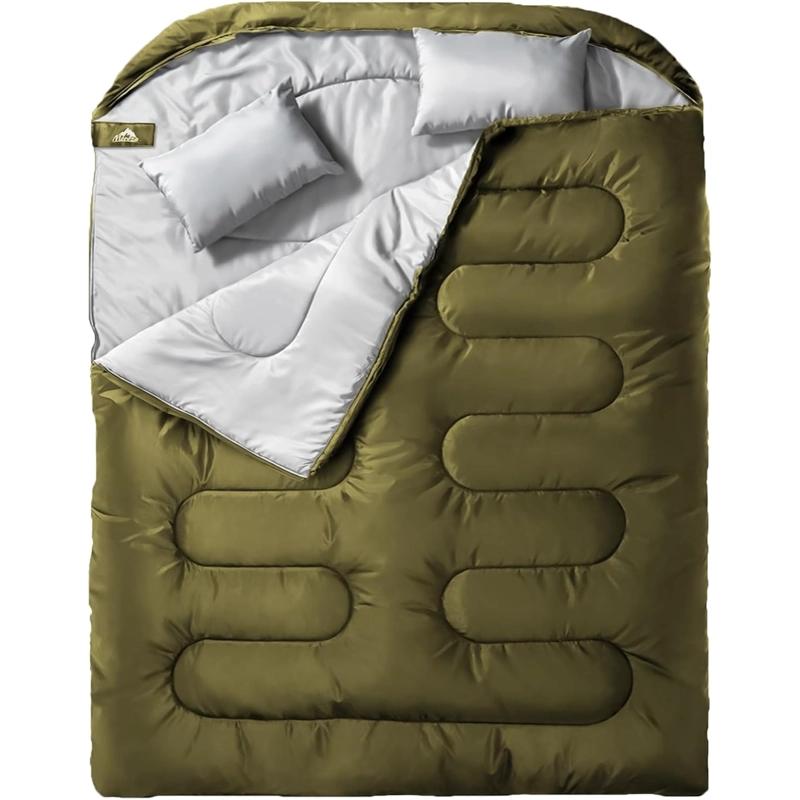 BOLSA DORMIR LIGERA PARA ADULTOS CALIDA Y COMPACTA CAMPING - 1